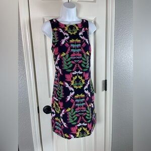 Crown & Ivy Multicolor Sleeveless Summer Mini Dress Size 6